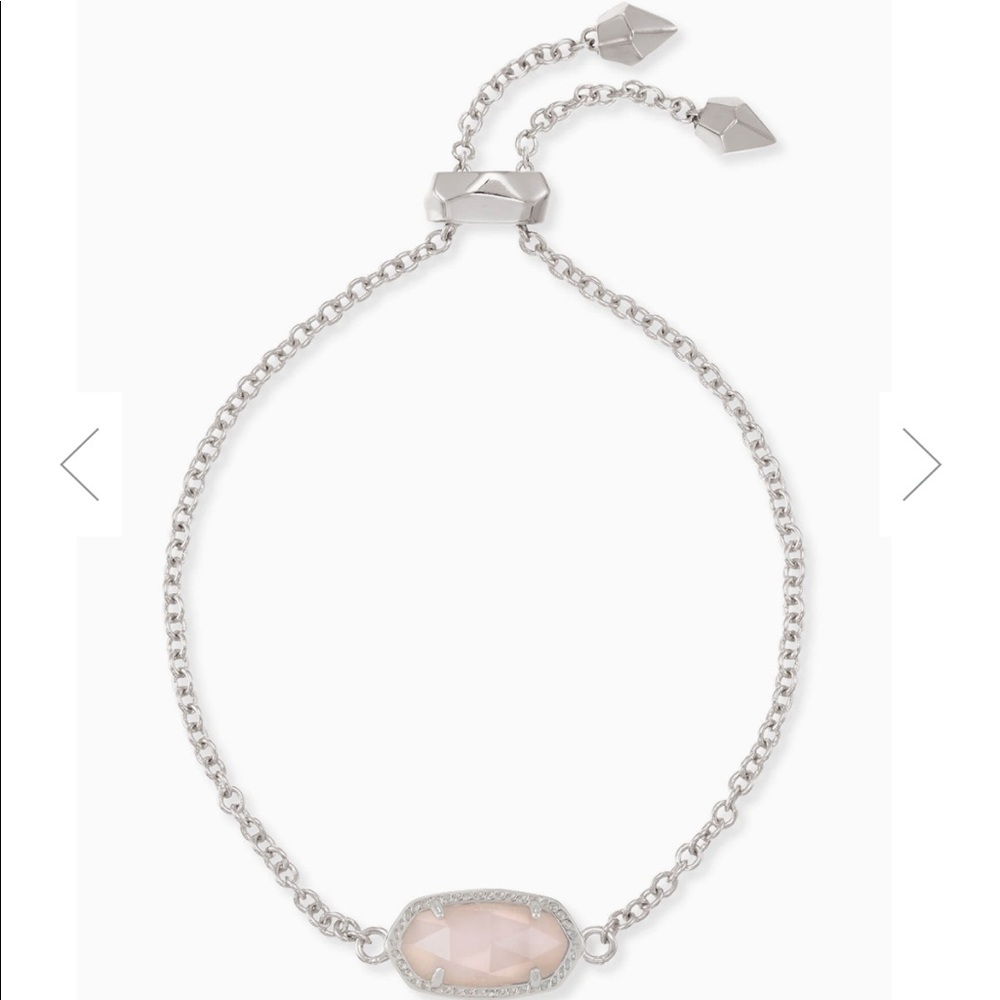 Kendra Scott Elaina Silver Adjustable Bracelet